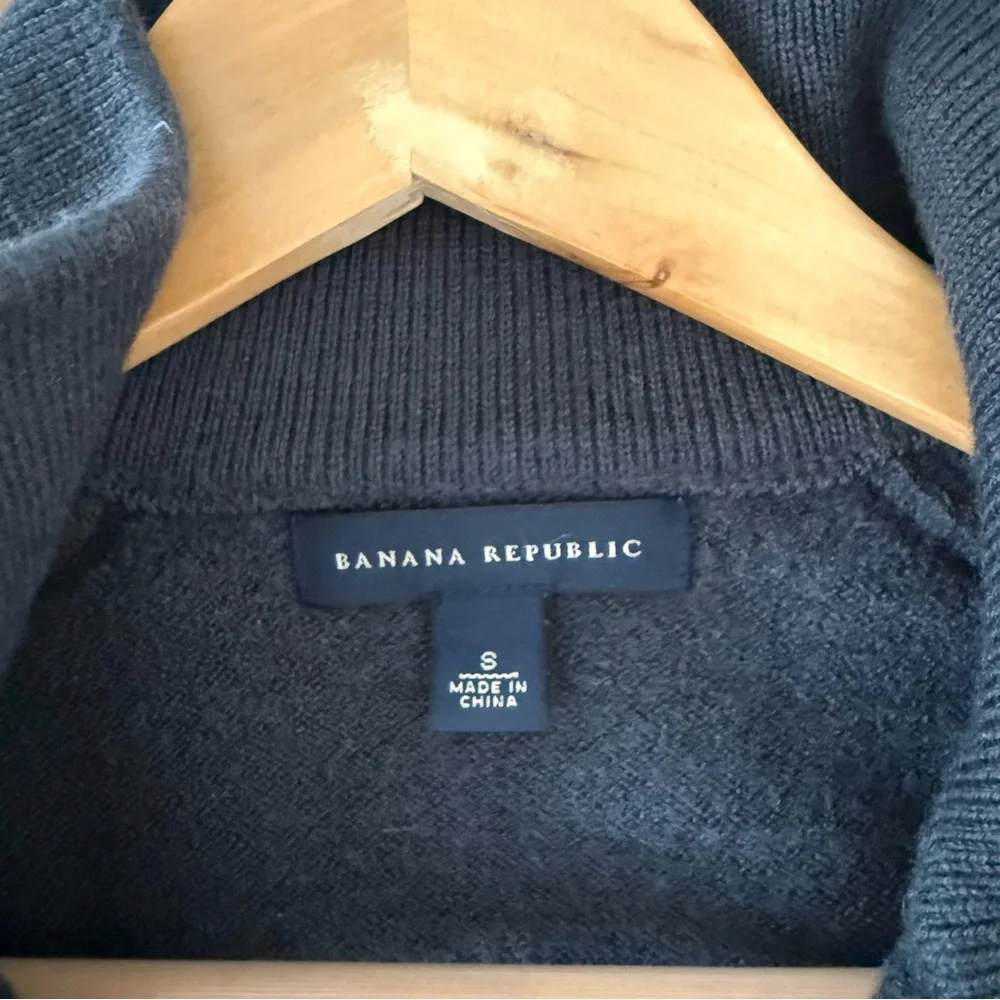 Banana Republic Men’s Gray Sweater Jacket size S